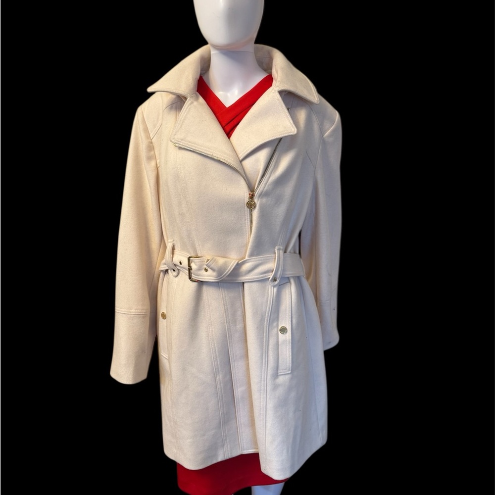 Michael Kors Cream Trench Coat